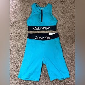 Calvin Klein workout performance set womens XS/S